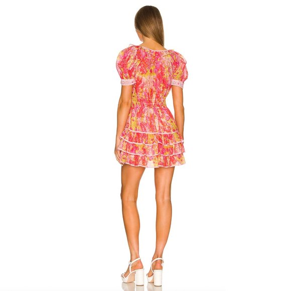 LoveShackFancy Safiya Mini Dress - Picture 4 of 14